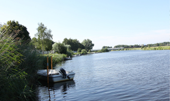 Varen bij jachthaven Varen bij jachthaven
